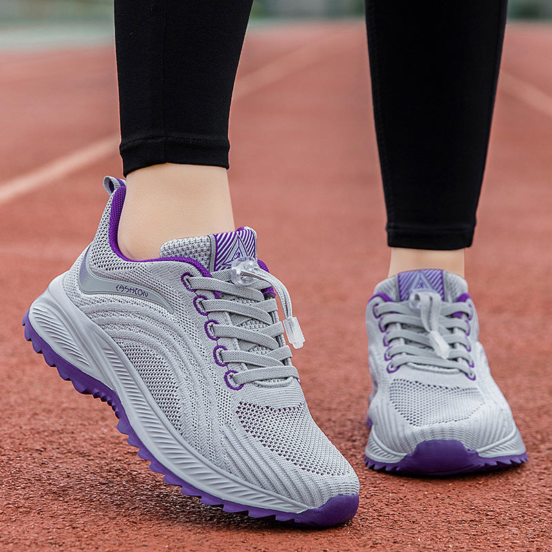 Lightweight Breathable Middle-aged Health Shoes Non-slip Soft Bottom Mother Shoes Sports Leisure Comfortable Walking Shoes