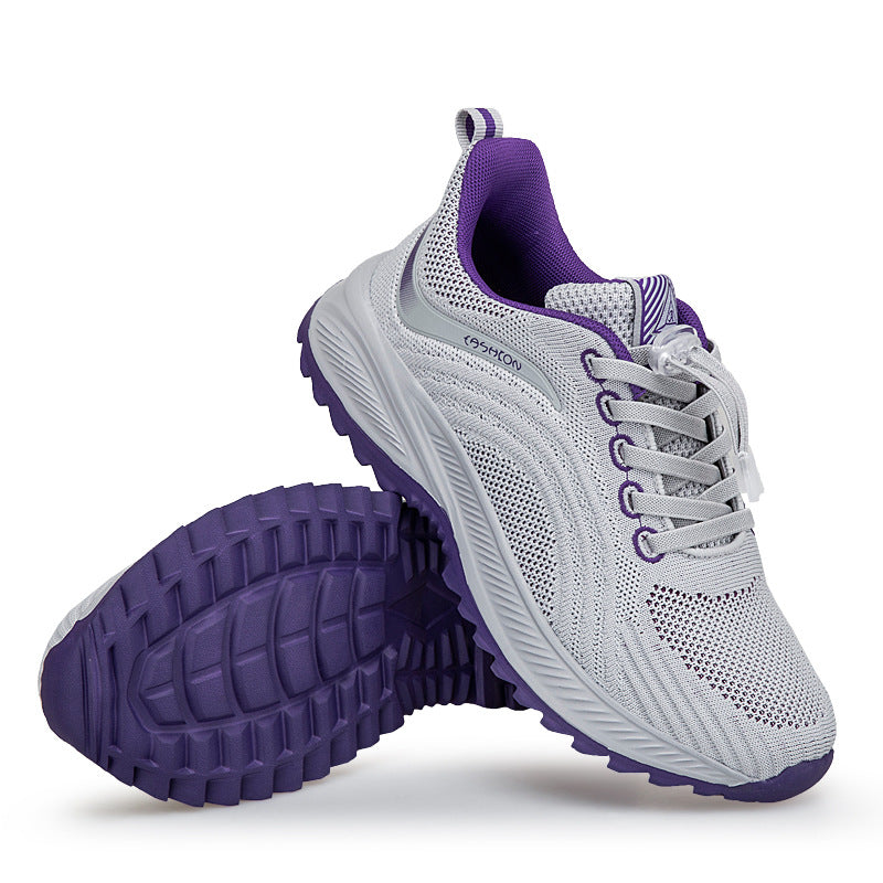 Lightweight Breathable Middle-aged Health Shoes Non-slip Soft Bottom Mother Shoes Sports Leisure Comfortable Walking Shoes