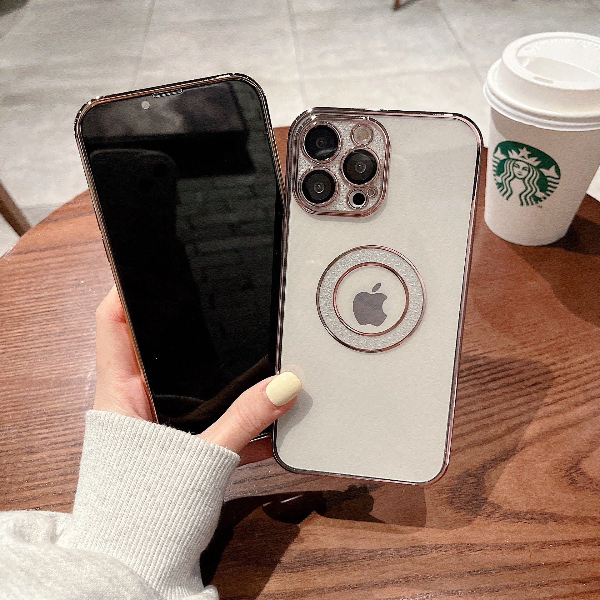 iPhone Case With Flash Drill